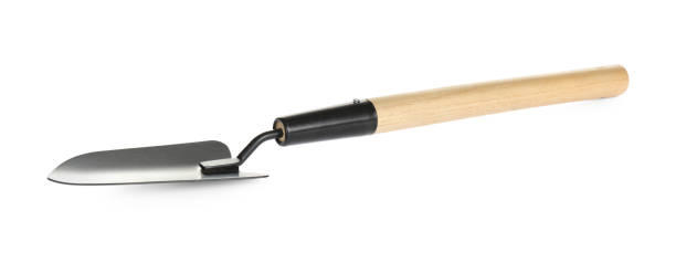 istock Modern shovel isolated on white. Gardening tool 1322870188