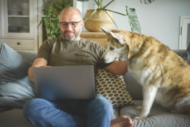 istock mature adult man working from home office ( with laptop) 1322877676