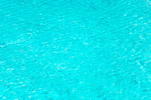 istock Ripple Water in swimming pool with blue tile floor background 1322880937