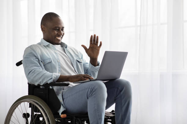 istock Online chat, video call and meeting at home during covid-19 lockdown 1322888182