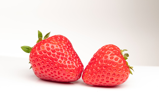 Strawberry's on white background