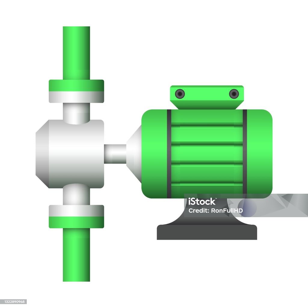 Pump Machine Vector Water Pump Vector Illustration Design Isolated On White Background For ...