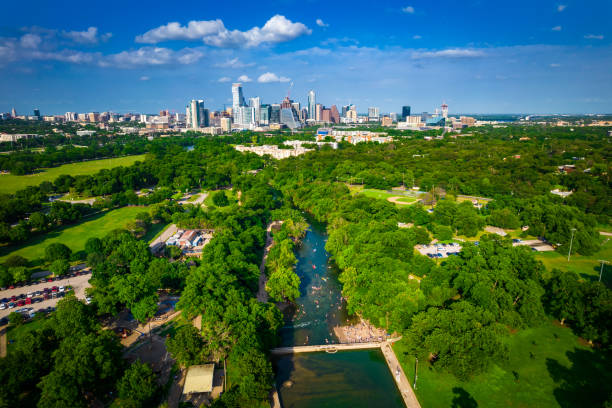 istock Austin Texas over Barton Springs summer 2021 1322892626