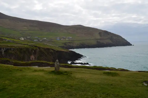 Stunning landscape photo of the coast of Ireland