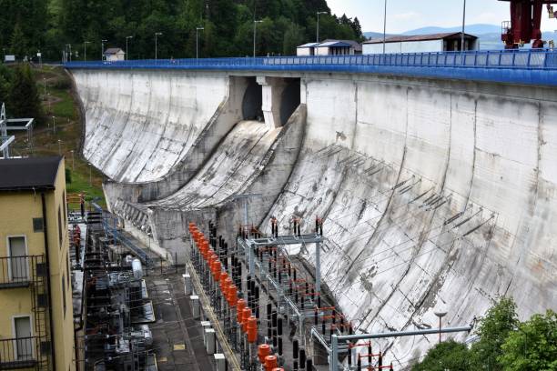 istock Hydroelectric power plant Orava, Slovakia. 1322911648