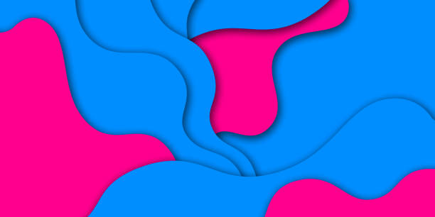istock wave abstract art paper paper carving background paper layer 3d illustration 1322936374