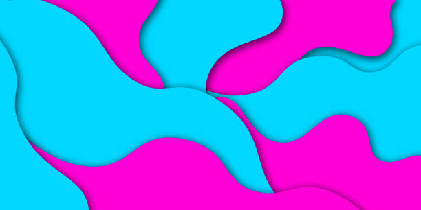 istock wave abstract art paper paper carving background paper layer 3d illustration 1322936380