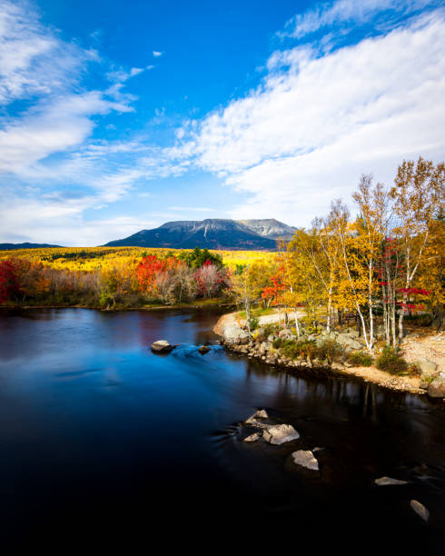 카타딘 산 - mt katahdin 뉴스 사진 이미지