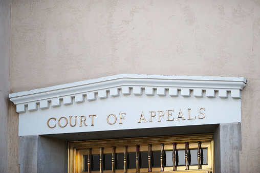 Court of appeals sign