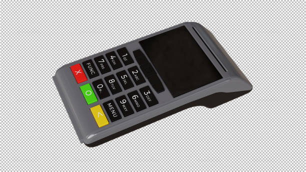 istock 3d render of credit card reader with transparent background 1322943779