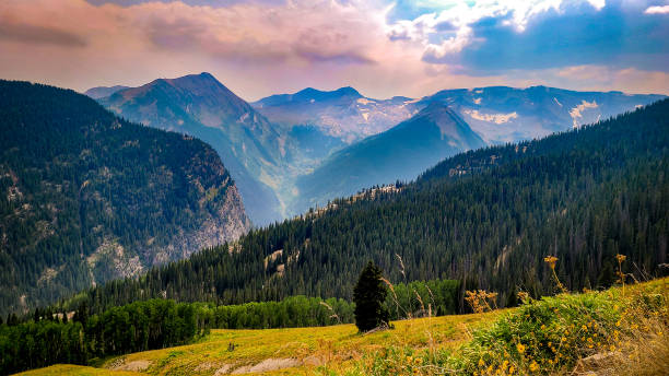istock Beautiful mountain range and canyon near Marble, Colorado. 1322948361