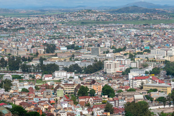 istock Wide angle views of Antananarivo Madagascar 1322948577