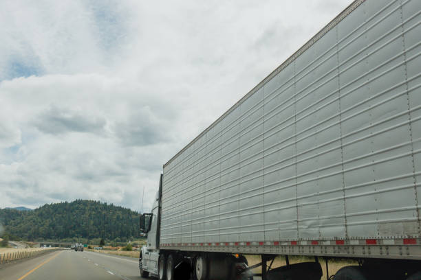 istock Semi Truck on the Open Highway 1322958313