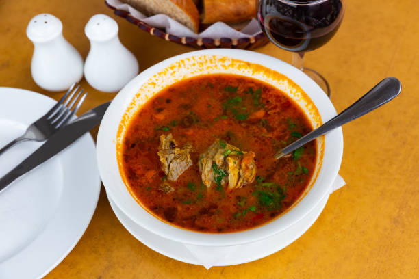 istock Georgian traditional soup kharcho 1322979727