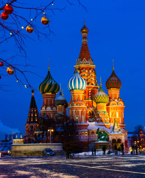 St. Basil's Cathedral on Red Square in Moscow