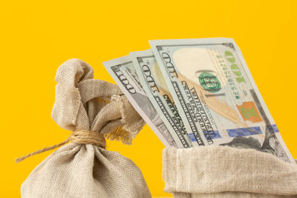 istock Money concept, bill and us dollar 1322981040