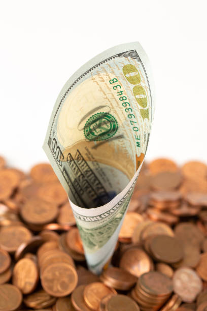 istock Money concept, bill and us dollar 1322981303