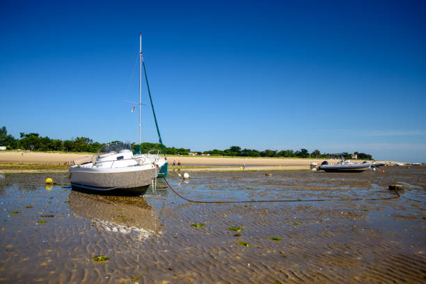 istock boats laying on the beach 1322984848