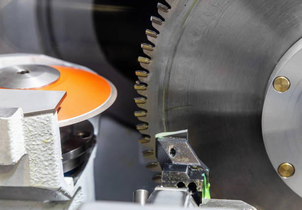 istock the cutter processes the part on the machine at the factory 1322993850