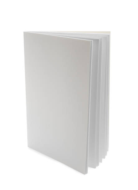 istock Blank paper brochure isolated on white. Mockup for design 1322996320