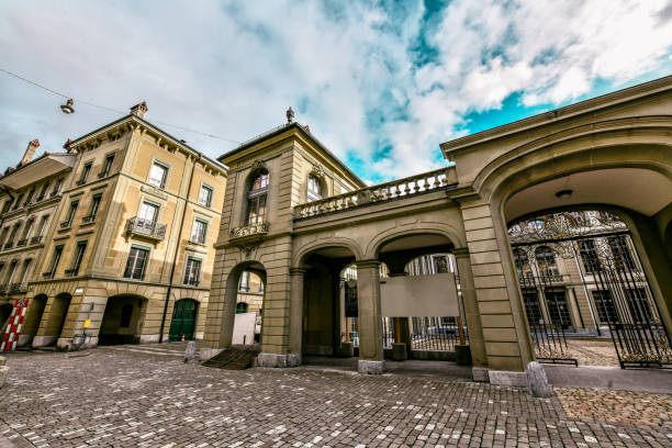 istock Architectural Archway In Bern, Switzerland 1323007205