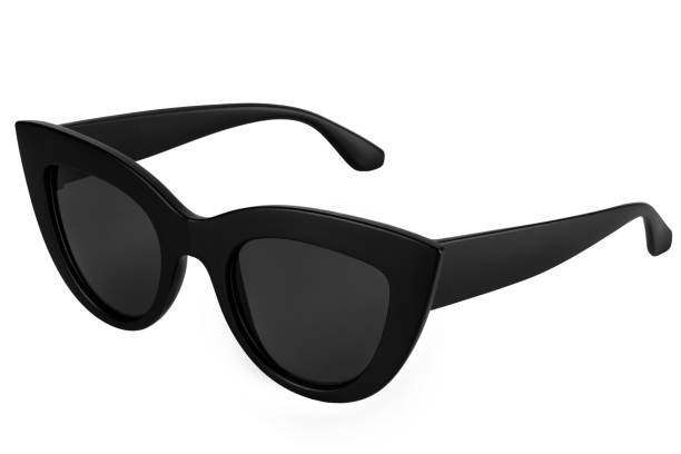 istock Black sunglasses isolated on white background. File contains clipping path. 1323018981