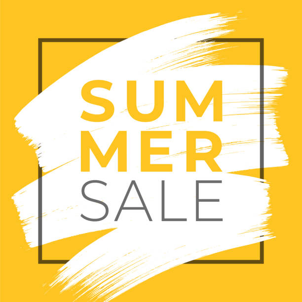 Summer Sale design for advertising, banners, leaflets and flyers. Summer Sale design for advertising, banners, leaflets and flyers. Stock illustration holiday email templates stock illustrations