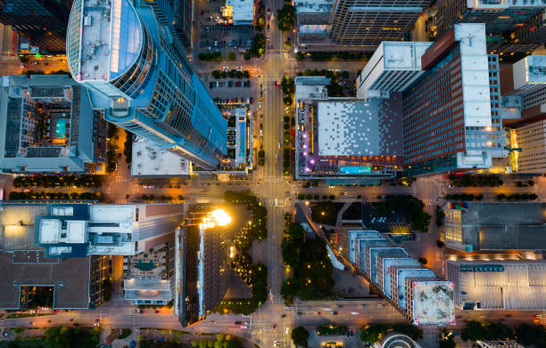 istock Modern high tech Austin Texas rising up in the world 1323036620