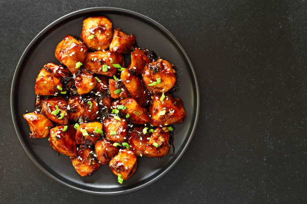 istock Teriyaki chicken on plate 1323040186
