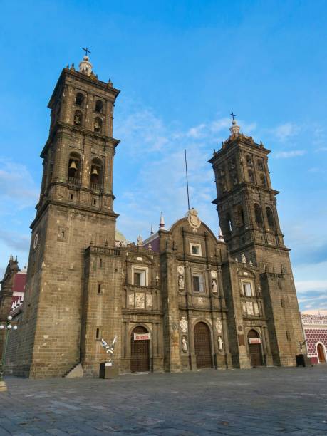 istock Cathedral of Puebla 1323046433