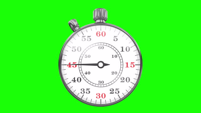 4k Stopwatch Timer 60 seconds