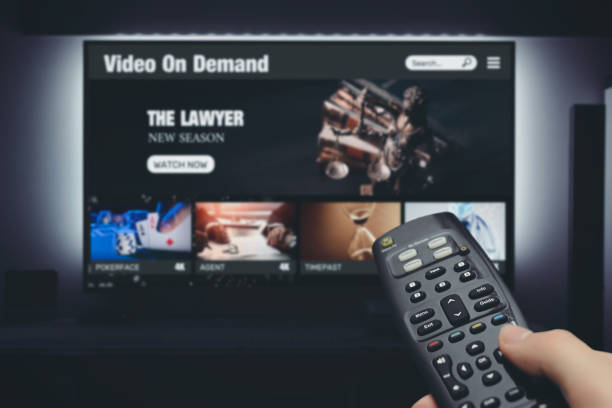 istock Video on demand, TV streaming, multimedia 1323061135