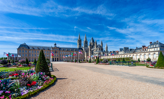 The prefecture, seen from outside, city of Chaumont, department of Haute Marne, France