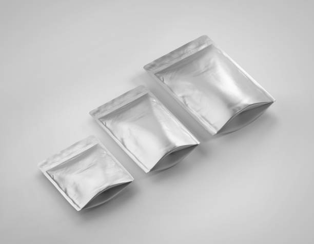 istock White Stand up foil pouch bag mockup template, blank food coffee doypack, 3d Rendering isolated on light background 1323062478