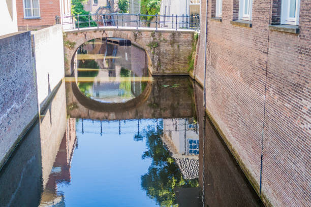 istock Bridges over a canal in Den Bosch, Netherlan 1323065558