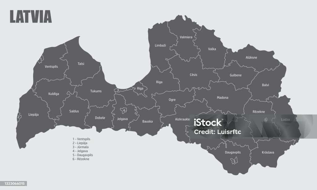 ラトビアの地方行政区画