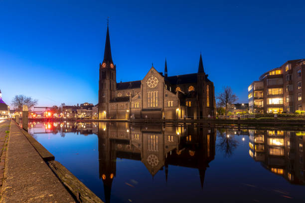 istock Leidschendam during sunset 1323071383