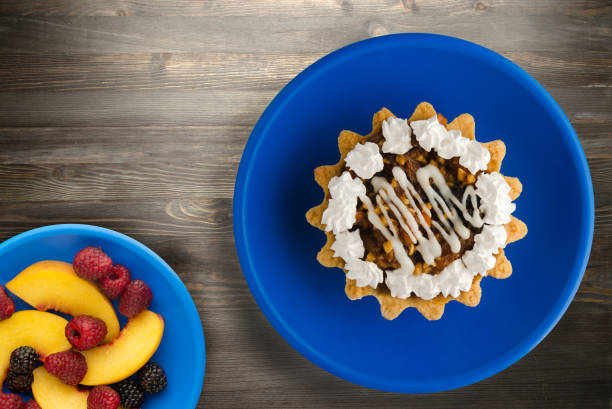istock cake on a wooden background 1323074723