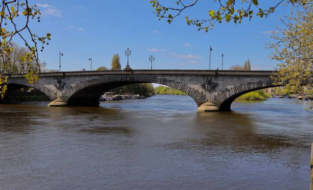 istock Kew bridge on the River Thames. 1323079093