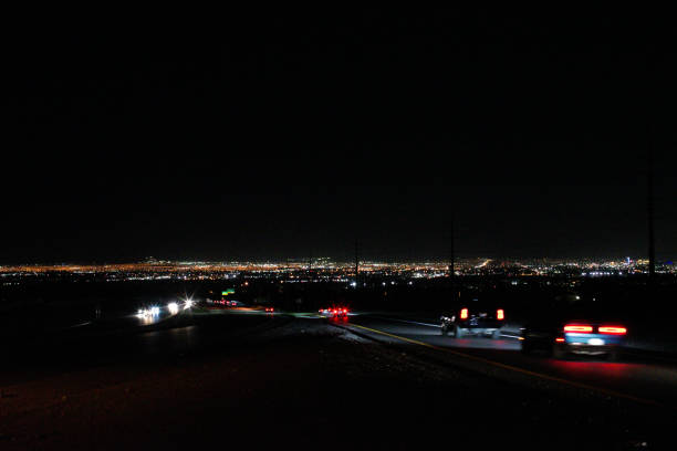 istock night traffic on the highway 1323084143