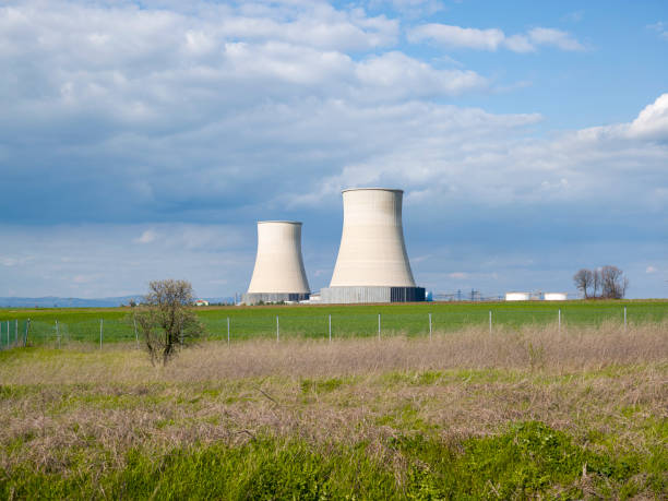 istock Nuclear power station, energetic industry generating electric energy 1323084236