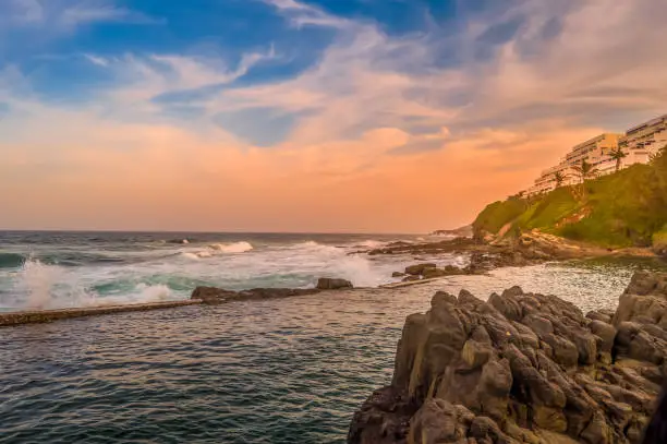 Photo of Pristine and natural Salt rock tidal pool in Dolphin coast Ballito Kwazulu Natal South Africa