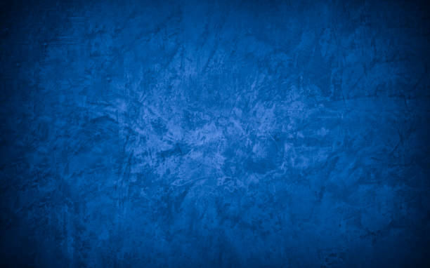 istock Old wall pattern texture cement blue dark abstract  blue color design are light with black gradient background. 1323101782