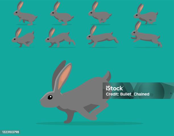 Giant Rabbit Animations Animal Animation Sequence Rabbit Continental Giant Cartoon Vector Stock ...