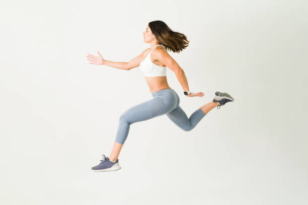 istock Fit female athlete during a cross-training 1323104776