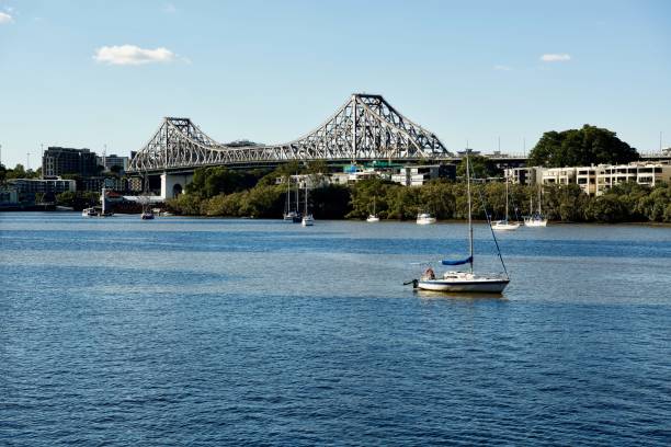 istock Boat at the Story Bridge 1 1323108567