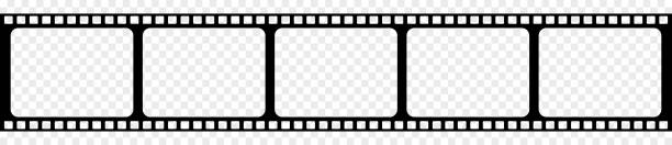 istock Film strip. Video film strip roll 1323110539