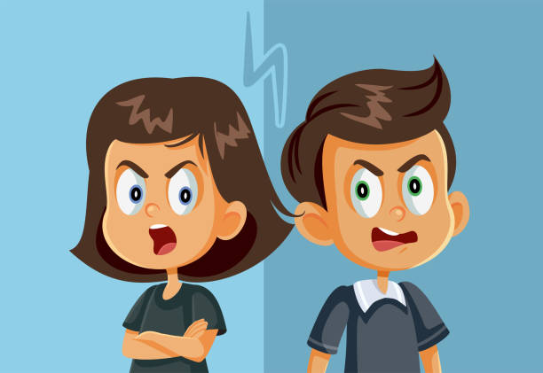 Ilustración de Ilustración De Vectores De Lucha De Hermanos Y Hermanas y más Vectores Libres de Derechos de Viñeta - iStock Ilustración de Ilustración De Vectores De Lucha De Hermanos Y Hermanas y más Vectores Libres de Derechos de Viñeta - iStock