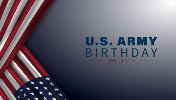 urodziny armii usa - birthday birthday card airplane banner stock illustrations