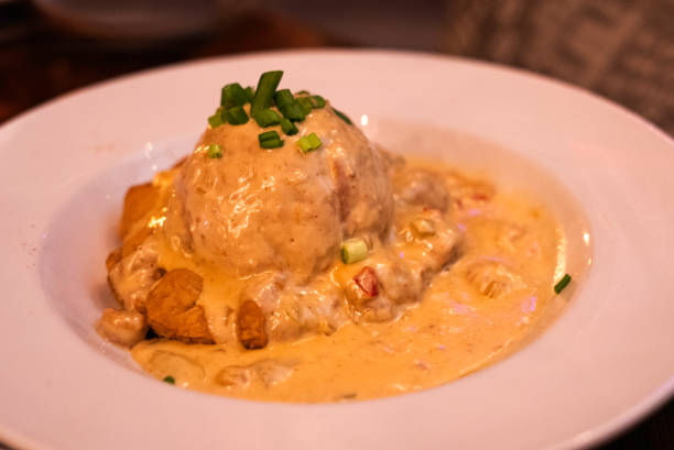 istock Puff pastry Creole shrimp 1323130838